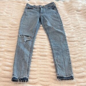 rag & bone Light Blue Skinny Jeans